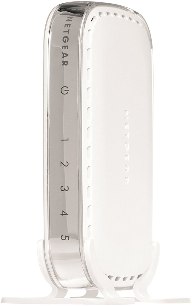 Netgear GS605-300PES Switch, 5porte Gigabit, Bianco
