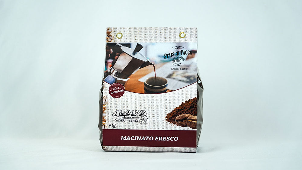 Caffè Agorà – Macinato Fresco – 400g  Staisciupacco Special Edition