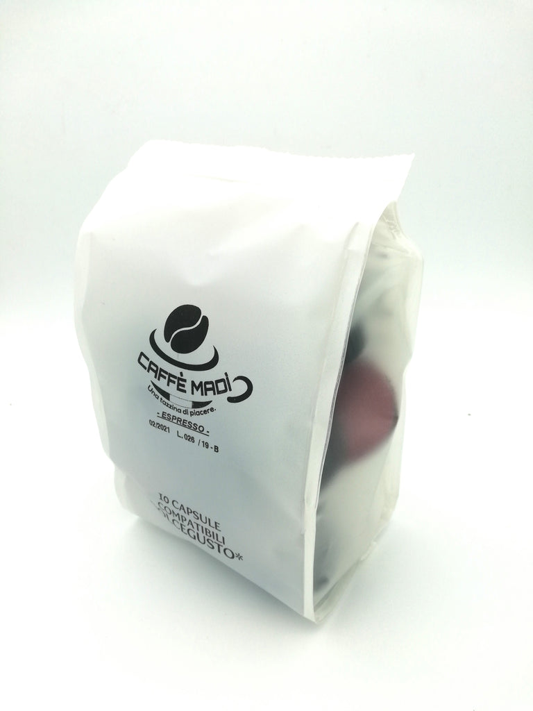 10 Capsule Compatibili Dolcegusto - Caffè Madì Espresso